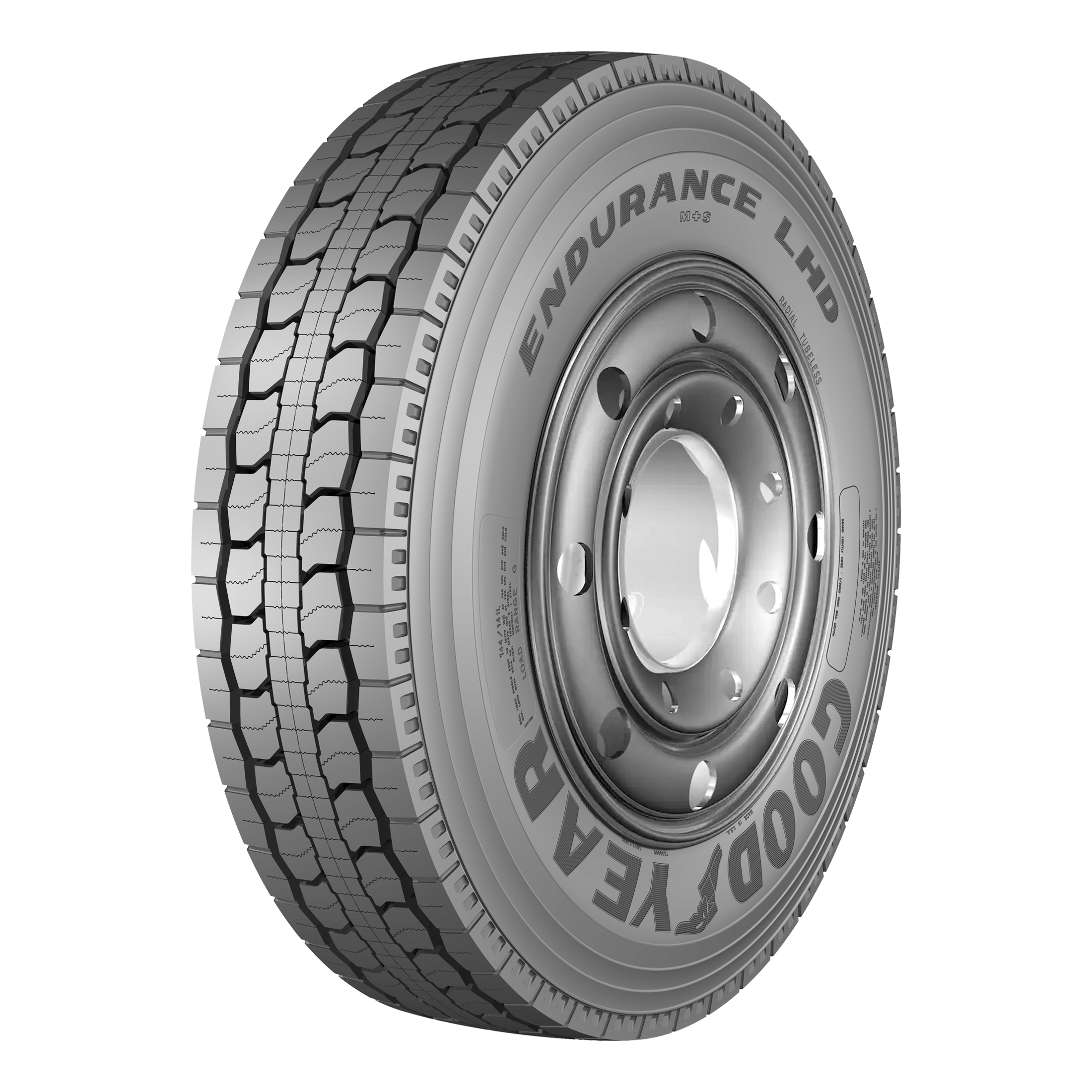 Endurance_LHD_RL Llanta 11R22.5 GOODYEAR ENDURANCE LHD 146/143 L 120 - Imagen 1